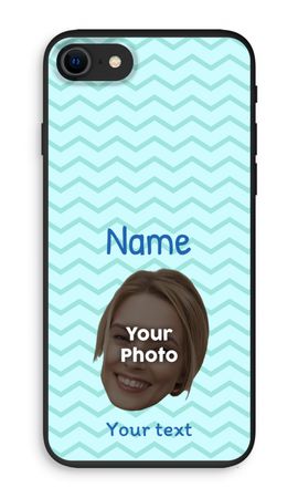 Personalized Face - Stripes Pattern