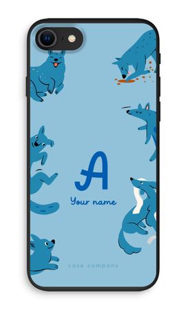 Playful Dogs Monogram