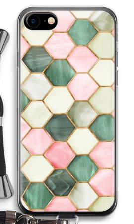 Hexagons in stained glass