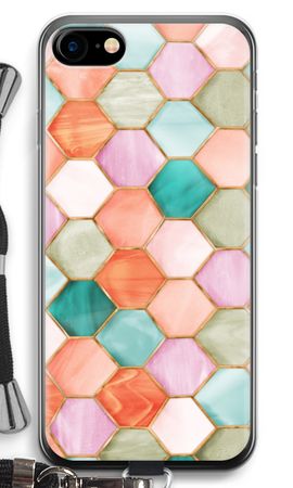 Hexagons in stained glass