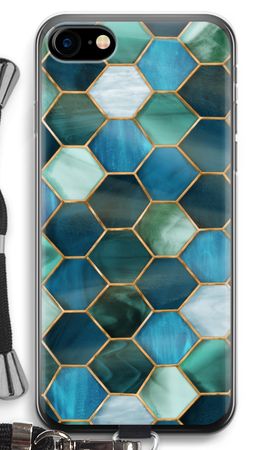 Hexagons in stained glass