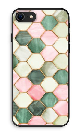 Hexagons in stained glass