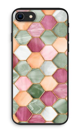 Hexagons in stained glass