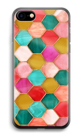 Hexagons in stained glass