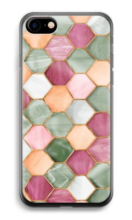 Hexagons in stained glass