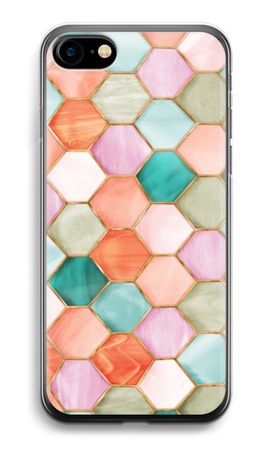 Hexagons in stained glass