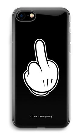 Middle finger white