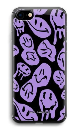 Melting Smiley - Purple