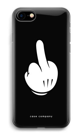 Middle finger black