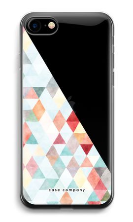 Coloured triangles pastel