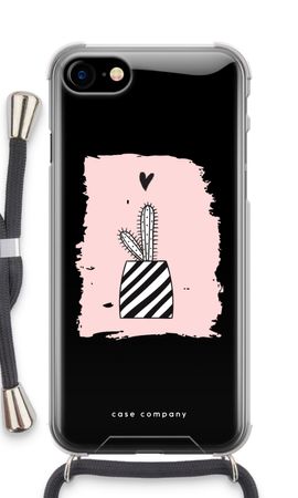 Black and white cactus
