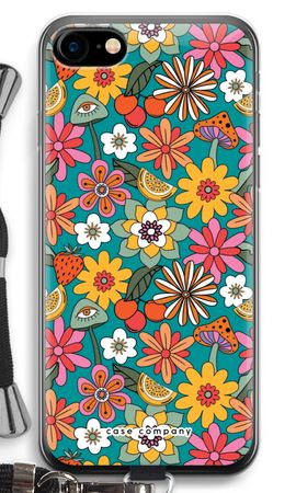 Retro Flowers N°2 - Blue