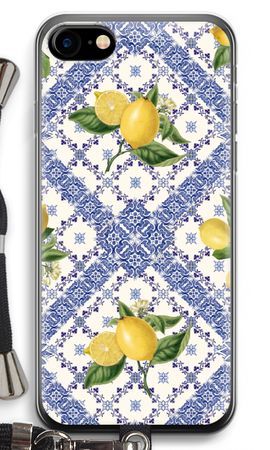 Blue tiles and lemons