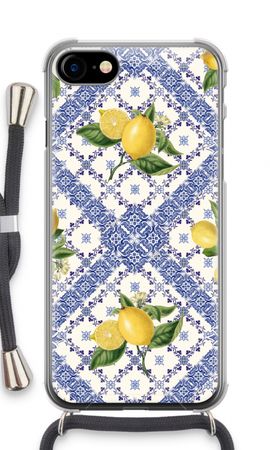 Blue tiles and lemons