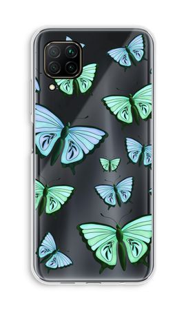 Blue & Green Butterflies
