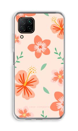 Tropical Pink Flowers