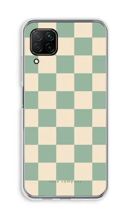 Checkered Mint, Huawei P40 Lite weiche Hülle
