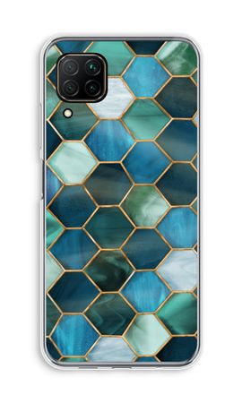 Hexagons in stained glass