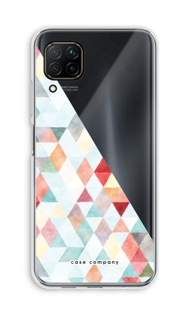 Coloured triangles pastel