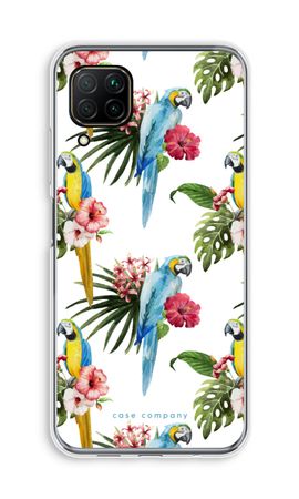 Färgglada papegojor