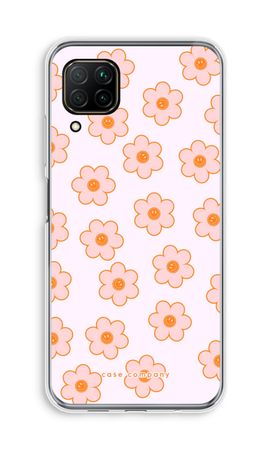 Pink Smiley Flower