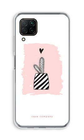 Black and white cactus