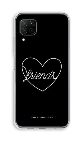 Friends heart black