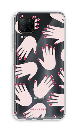 Hands pink