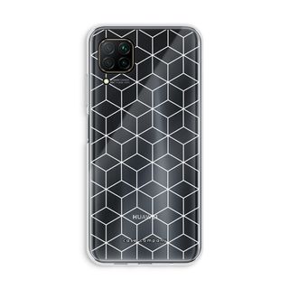 Zwart-witte kubussen