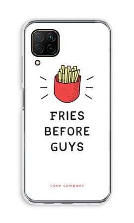 Fries before guys