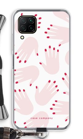 Hands pink