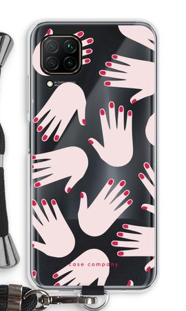 Hands pink