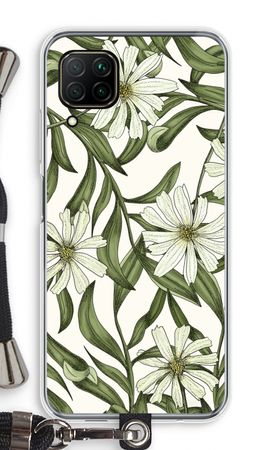 White flower pattern