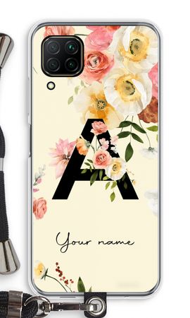 Flirty Flowers Monogram