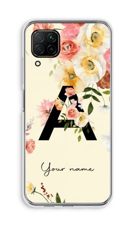 Flirty Flowers Monogram