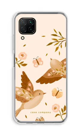 Fluttering Pair, Huawei P40 Lite soft case