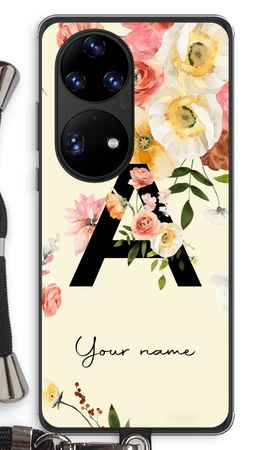 Flirty Flowers Monogram