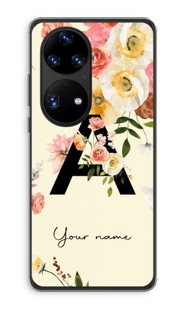 Flirty Flowers Monogram