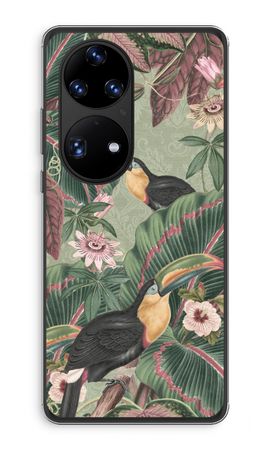 Tropical jungle toucan