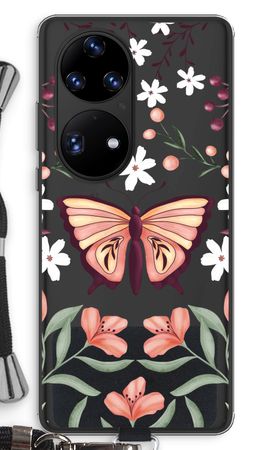 Butterfly in a floral world