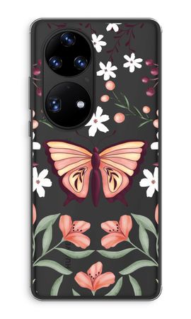 Butterfly in a floral world