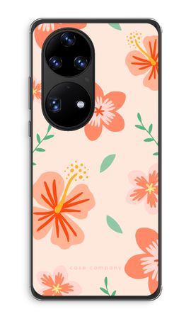 Tropical Pink Flowers