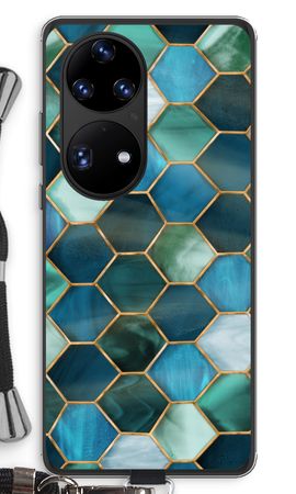 Hexagons in stained glass