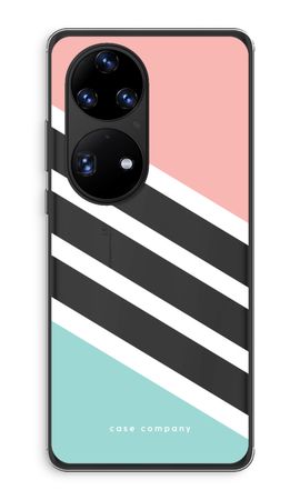 Pastellfarbene Streifen