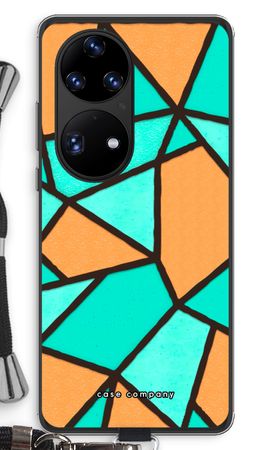 Målat glas - Orange