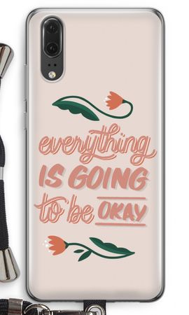 Optimistic flower girl