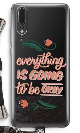 Optimistic flower girl