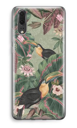 Tropical jungle toucan