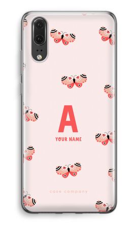 Rosy Butterflies Monogram