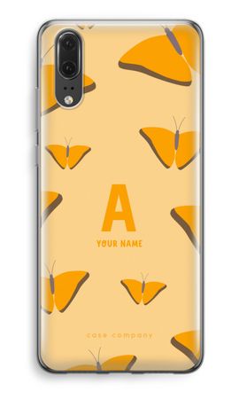 Amber Butterflies Monogram